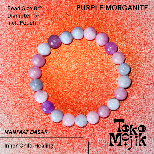 Purple Morganite Bracelet